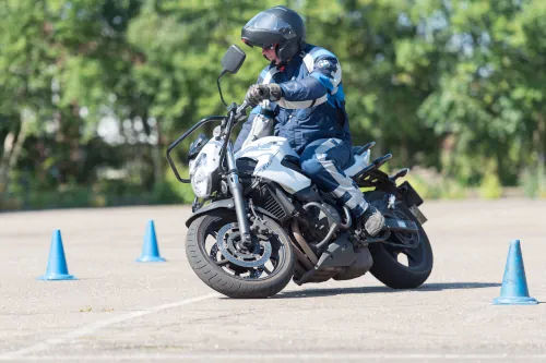 Motorrijbewijspoint Putten motor rijtest